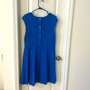 NY&Co swing dress, button down back.